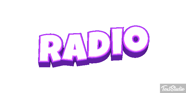 Rádio Efeito do texto