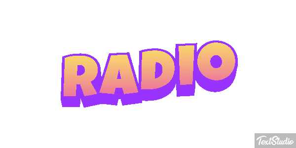Rádio Efeito do texto