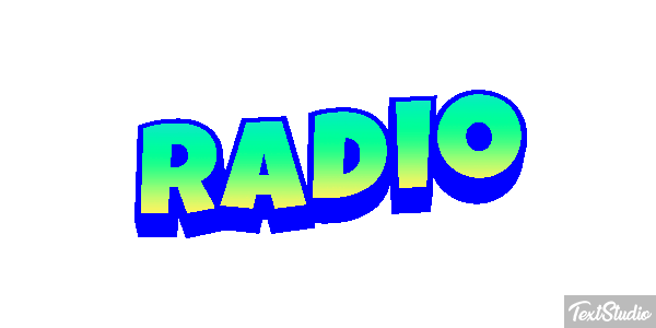Rádio Efeito do texto