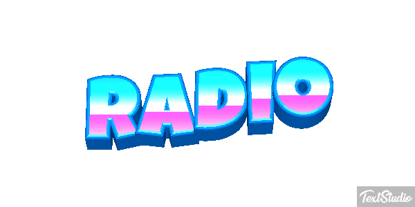 Rádio Efeito do texto