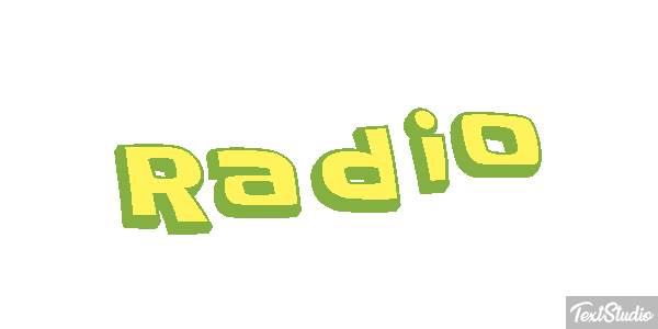 Rádio Efeito do texto