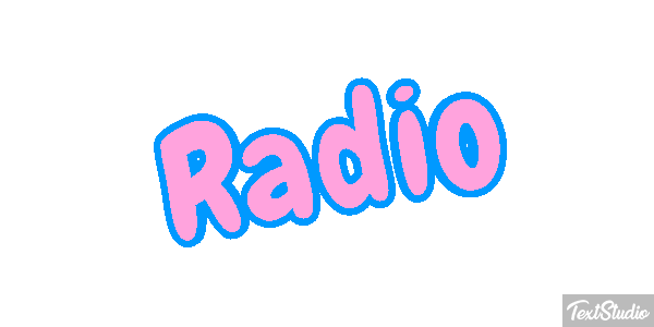 Rádio Efeito do texto