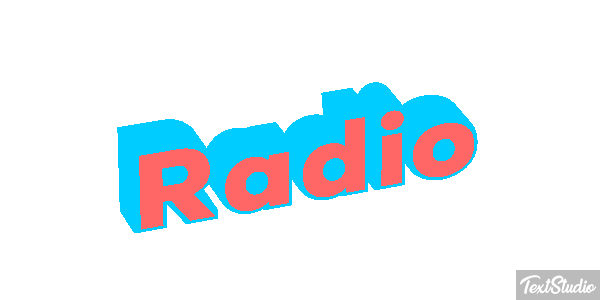Rádio Efeito do texto