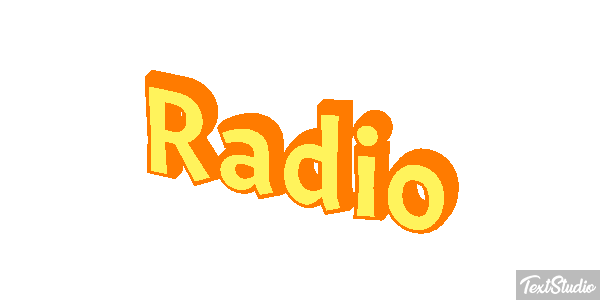Rádio Efeito do texto