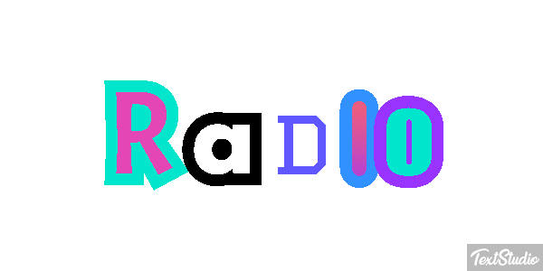 Rádio Efeito do texto