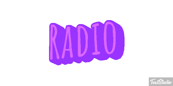 Rádio Efeito do texto