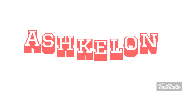 Ashkelon Efekt tekstowy