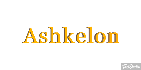 Ashkelon Efekt tekstowy