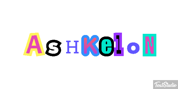 Ashkelon Efekt tekstowy