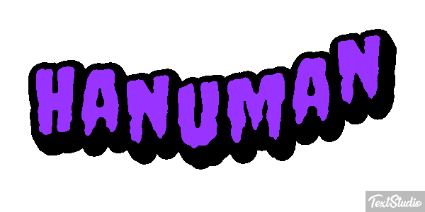 Hanuman Text effect