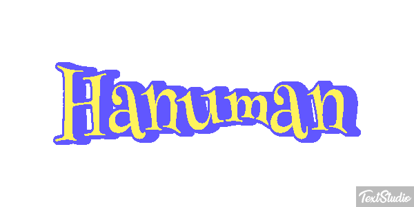 Hanuman Text effect