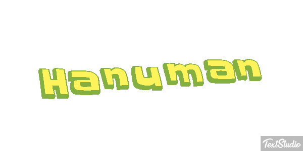 Hanuman Text effect