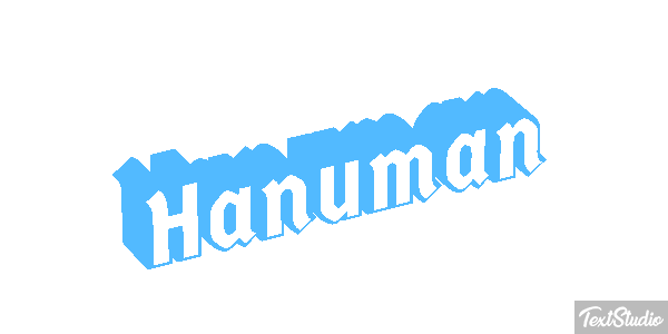 Hanuman Text effect