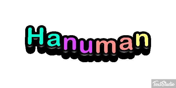 Hanuman Text effect