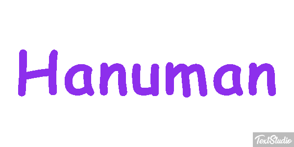 Hanuman Text effect