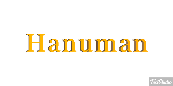 Hanuman Text effect