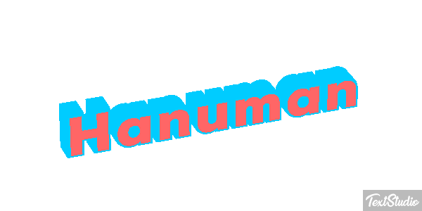 Hanuman Text effect