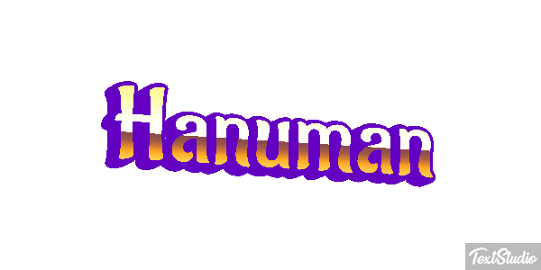 Hanuman Text effect