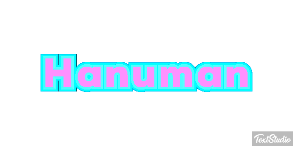 Hanuman Text effect