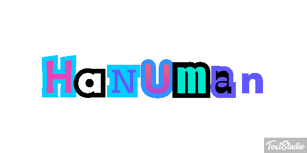 Hanuman Text effect