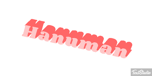 Hanuman Text effect