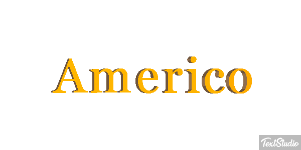 Americo Effetto testo