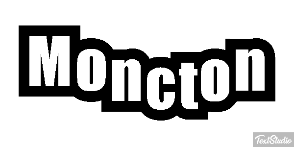 Moncton Efekt tekstowy