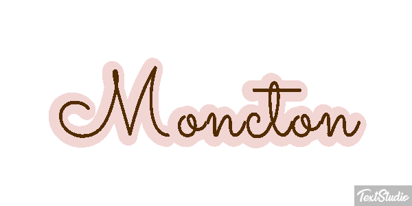 Moncton Efekt tekstowy