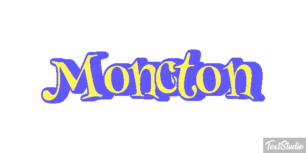 Moncton Efekt tekstowy
