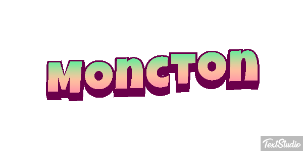 Moncton Efekt tekstowy