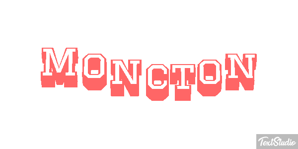 Moncton Efekt tekstowy