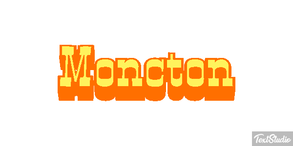 Moncton Efekt tekstowy
