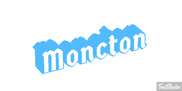 Moncton Efekt tekstowy