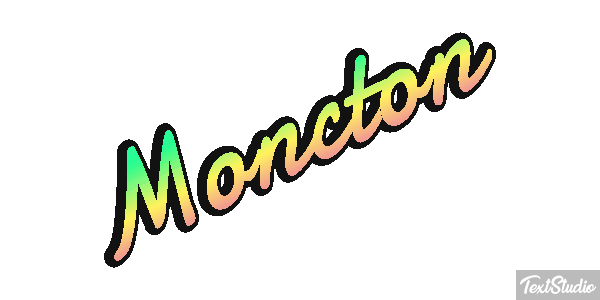 Moncton Efekt tekstowy