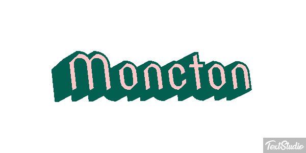 Moncton Efekt tekstowy