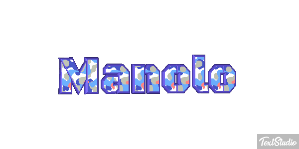 Manolo Efecto de texto