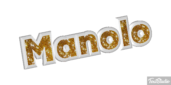 Manolo Efecto de texto