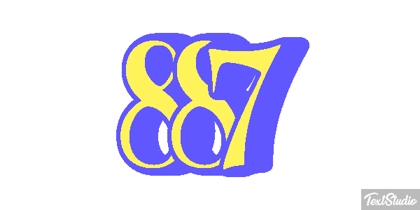 887 Efekt tekstowy