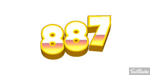 887 Efekt tekstowy