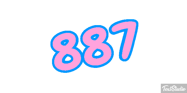 887 Efekt tekstowy