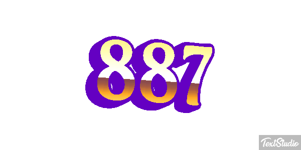 887 Efekt tekstowy
