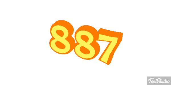 887 Efekt tekstowy