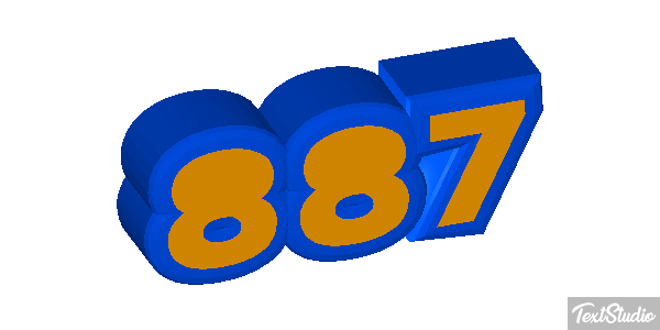 887 Efekt tekstowy
