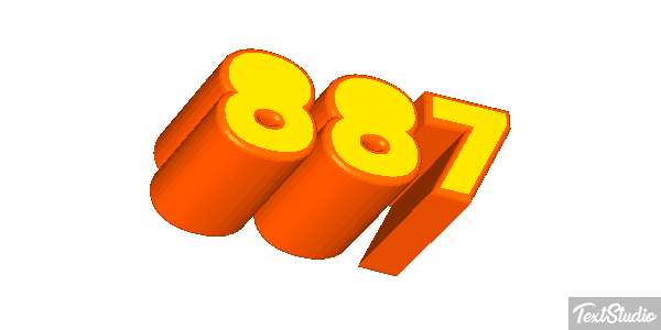 887 Efekt tekstowy