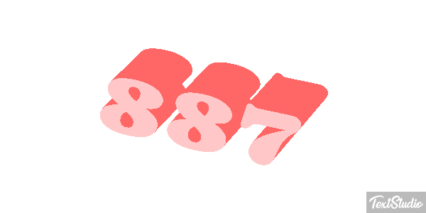 887 Efekt tekstowy