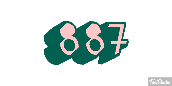 887 Efekt tekstowy