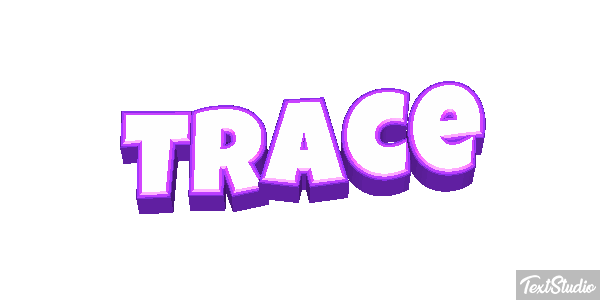 Trace Effet de texte