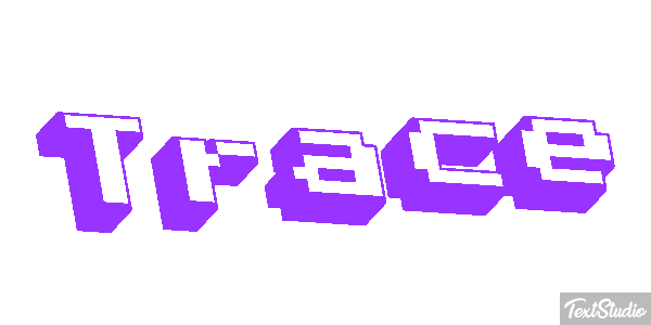 Trace Effet de texte