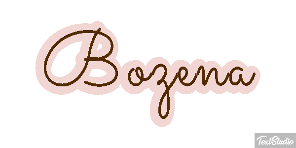 Bożena Efekt tekstowy