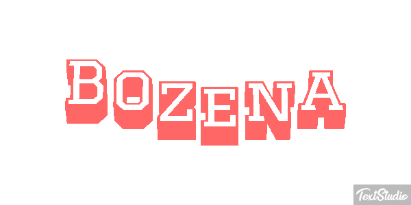 Bożena Efekt tekstowy